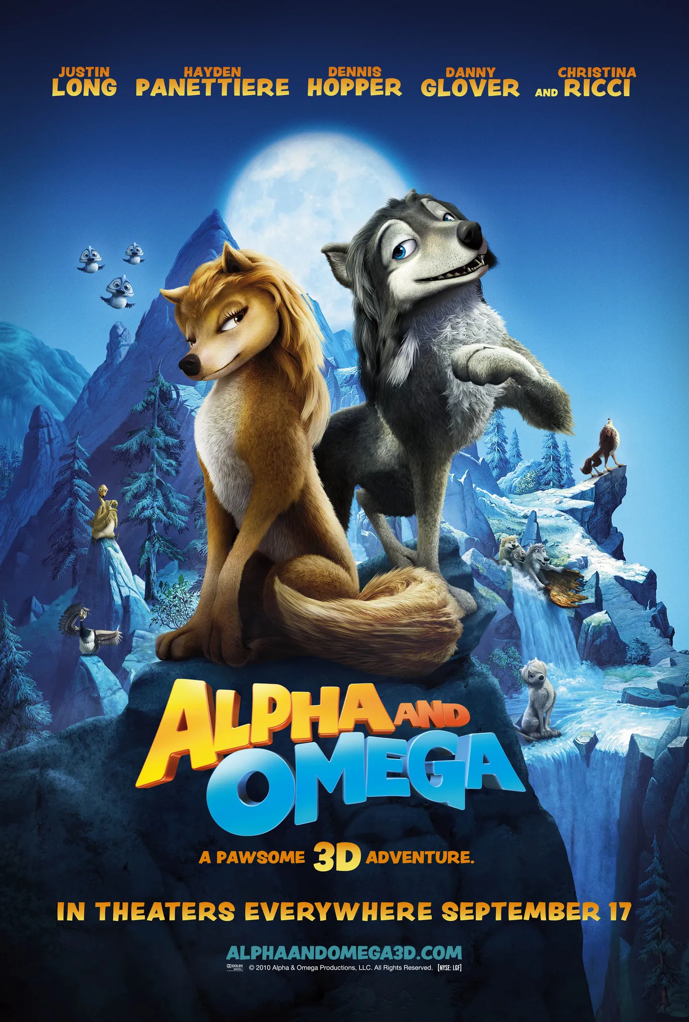 انیمیشن Alpha and Omega 2010