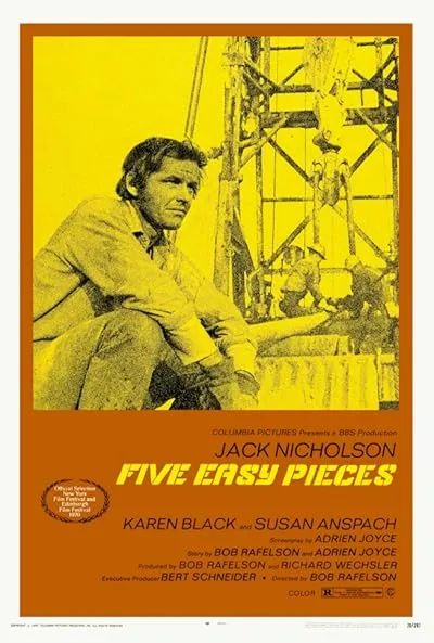  فیلم Five Easy Pieces 1970