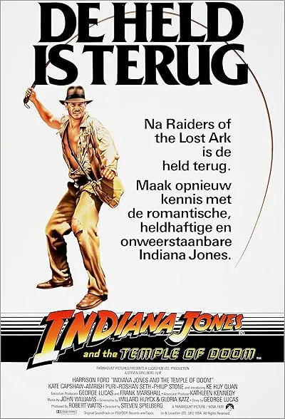 فیلم Indiana Jones and the Temple of Doom 1984