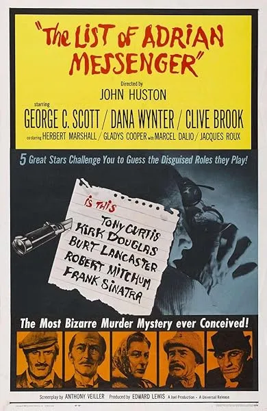  فیلم The List of Adrian Messenger 1963