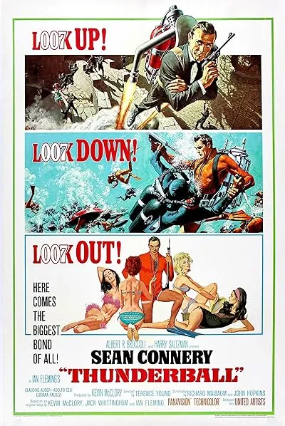  فیلم Thunderball 1965
