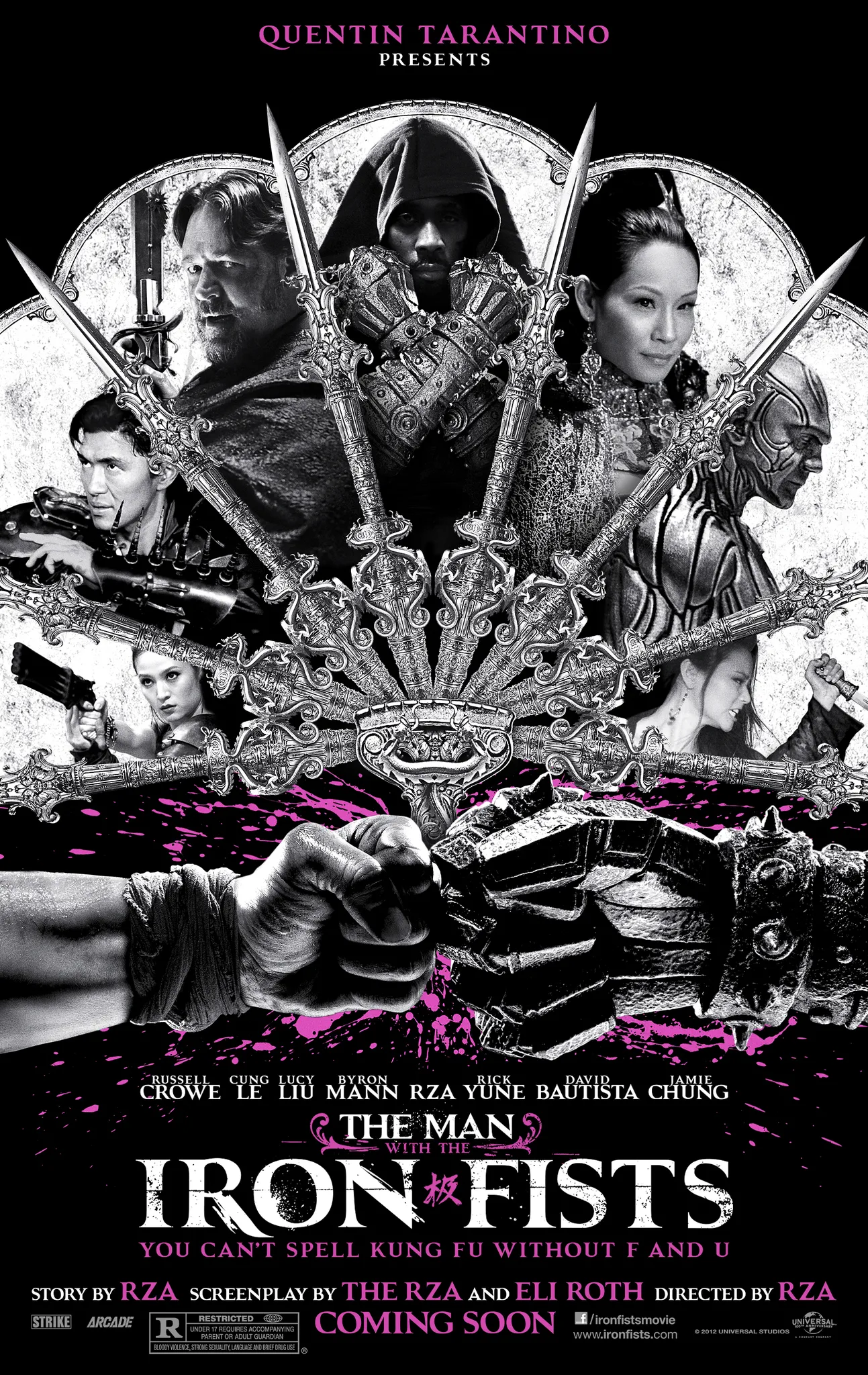  فیلم The Man with the Iron Fists 2012