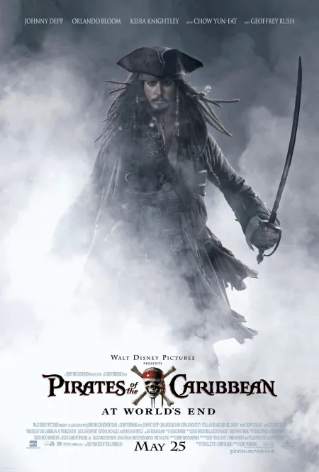  فیلم Pirates of the Caribbean: at World’s End 2007