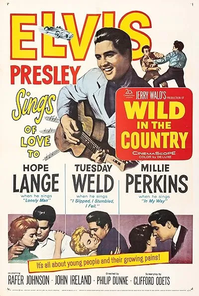  فیلم Wild in the Country 1961