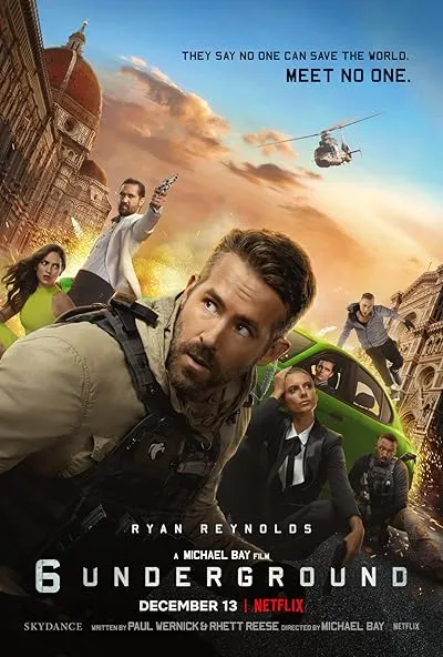  فیلم 6 Underground 2019