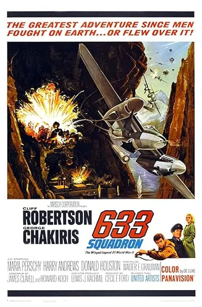  فیلم 633 Squadron 1964