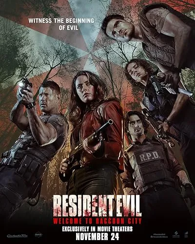  فیلم Resident Evil: Welcome to Raccoon City 2021
