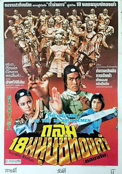  فیلم Return of the 18 Bronzemen 1976