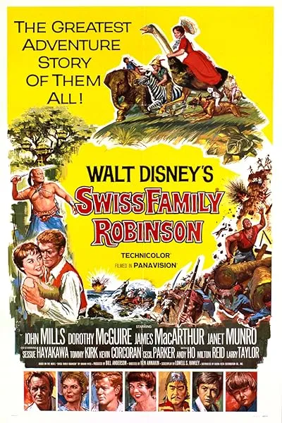  فیلم Swiss Family Robinson 1960